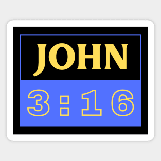 Bible Verse John 3:16 | Christian Magnet